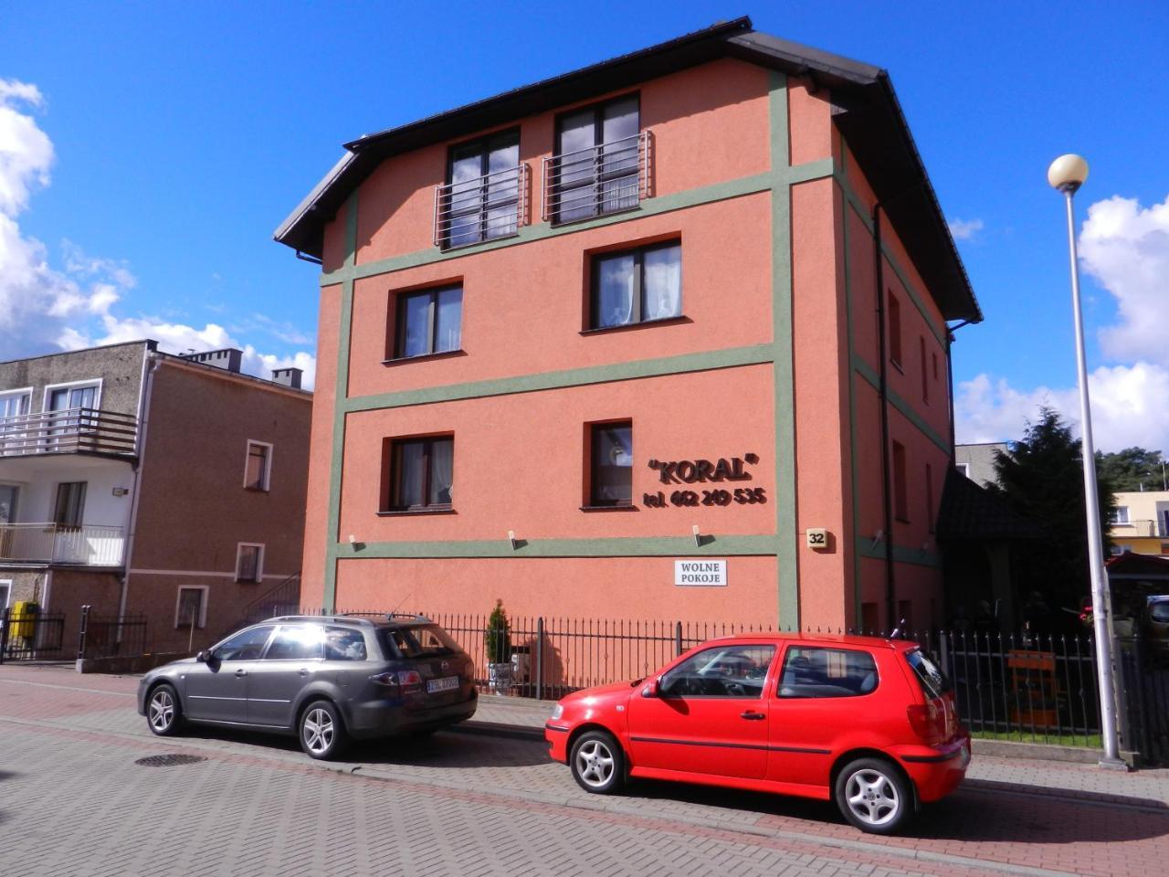 Pensjonat Koral Darlowko Exterior foto